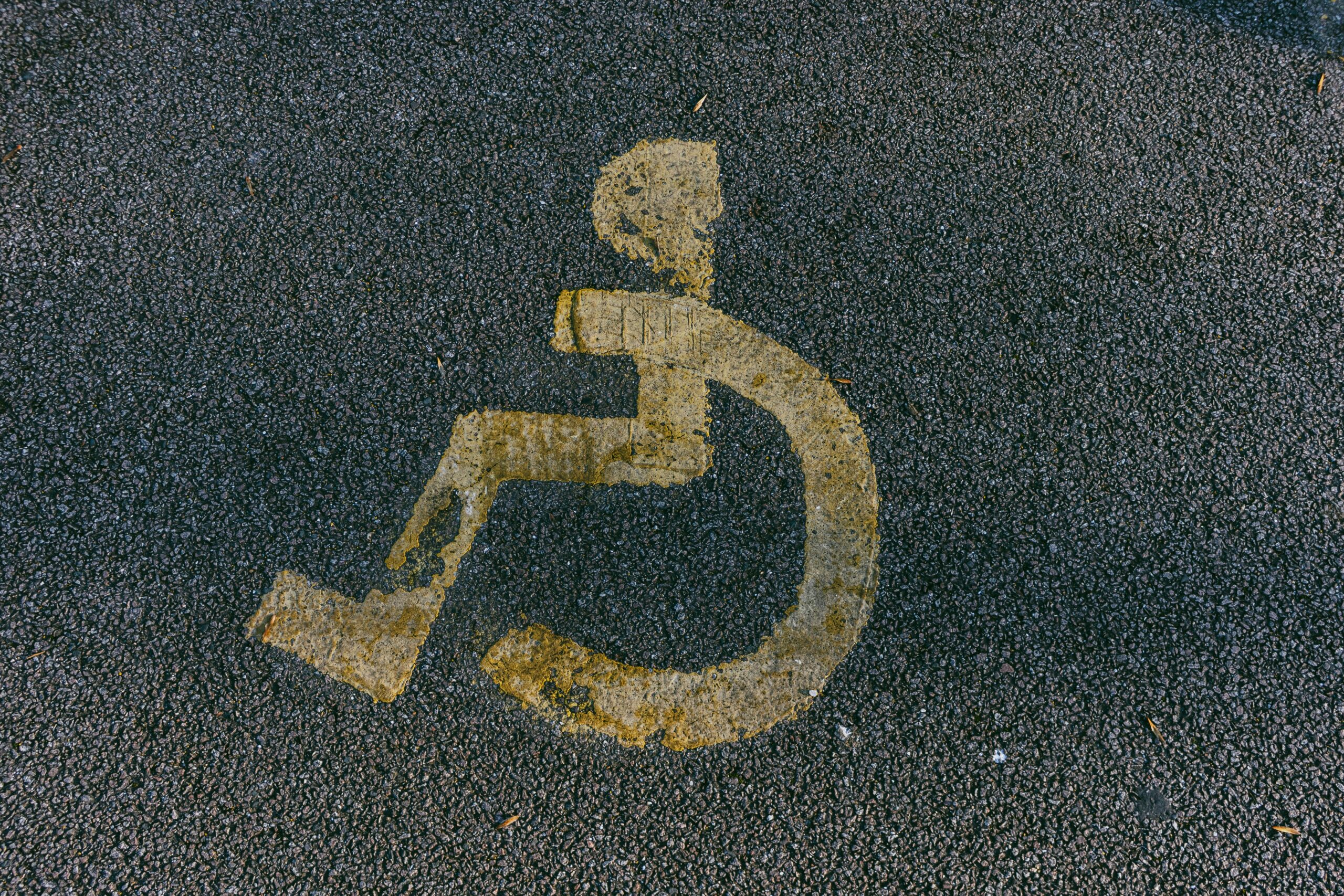 rolstoel verkeersbord